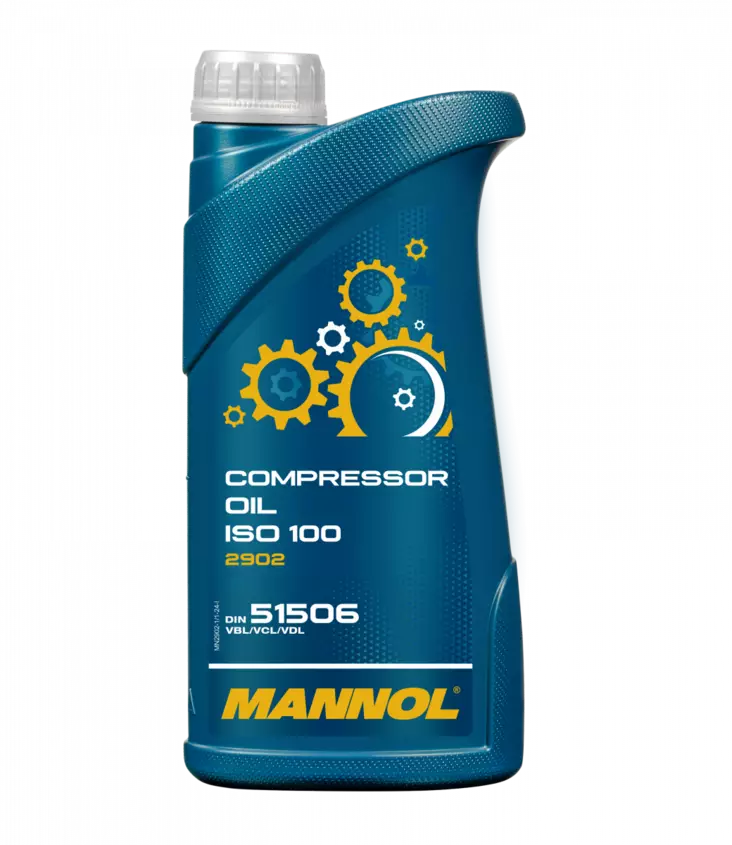 Mannol 2902 ISO 100 kompressoriöljy 1L - Pienkoneöljyt - MN2902-1 - 2