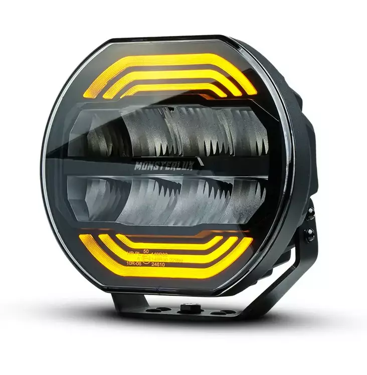 Monsterlux Vortex 9" LED-lisävalo parkkivalolla - Lisävalopaneelit - 3555-901201 - 1