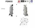 AS Hiukkassuodatin DPF | 098-FD5032 - Pakoputkien hiukkassuodattimet - 098-FD5032 - 1