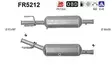 Citroën / Peugeot DPF hiukkassuodatin | AS 098-FR5212 - Pakoputkien hiukkassuodattimet - 098-FR5212 - 1