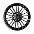 Magnifico Black Polished 8x18 - 18" alumiinivanteet - VT184502 - 2