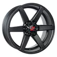Terreno MattBlack 7.5x17 - 17" alumiinivanteet - VT172442 - 1