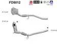 Volkswagen DPF hiukkassuodatin | AS 098-FD5012 - Pakoputkien hiukkassuodattimet - 098-FD5012 - 1