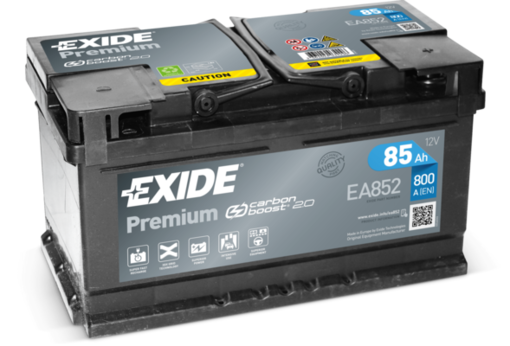 AKKU EXIDE 12/85 48500 PREMIUM - Akut 30-100 ah - EXIDE-EA852 - 1