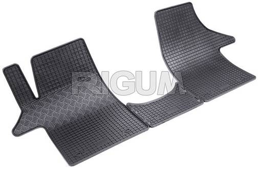 Kumimattosarja VW Transporter T5 2003-2015 2/3 ist - Volkswagen kumimattosarjat - 878-VW022 - 1