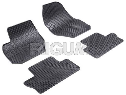 Kumimattosarja Volvo S60 2011- - Volvo kumimattosarjat - 878-VOL002 - 1