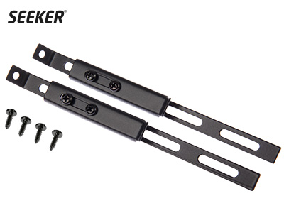 Lisävalon säätötuki 200 mm 2 kpl musta - Valaistus - 1605-NS32 - 1