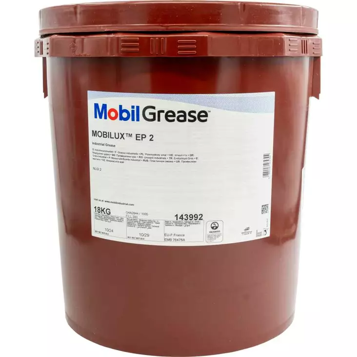 Mobil mobilux EP 2 voitelurasva 18KG - Voiteluvaseliinit - 117-143992 - 1