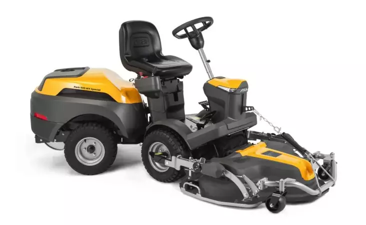 Stiga Park 500 WX Special etuleikkuri Combi 100 Q Plus leikkuulaitteella - Etuleikkurit - 2F6130535ST2-2 - 2