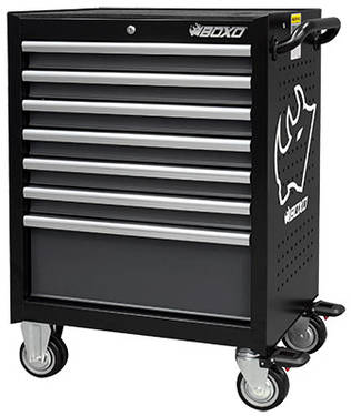 Boxo työkaluvaunu 7071A 143-osaisella työkalusarjalla - Työkaluvaunut työkaluilla - 285-7071A-143 - 1