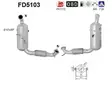 AS Hiukkassuodatin DPF | 098-FD5103 - Pakoputkien hiukkassuodattimet - 098-FD5103 - 1