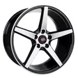 Capitano Black Polished 8.5x19 - 19" alumiinivanteet - VT172573 - 1