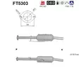 Ford DPF hiukkassuodatin | AS 098-FT5303 - Pakoputkien hiukkassuodattimet - 098-FT5303 - 1