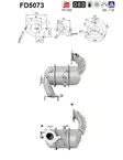 AS Hiukkassuodatin DPF | 098-FD5073 - Pakoputkien hiukkassuodattimet - 098-FD5073 - 1