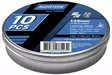 Norton katkaisulaikka 125x1,0x22,23 mm 10 kpl paketti - Katkaisulaikat - 245-49803 - 1