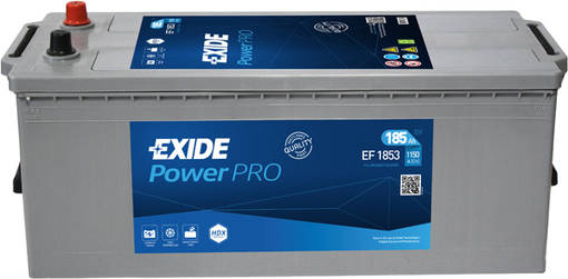 AKKU EXIDE 12/185 68507 PROF.POWER - Akut yli 100 ah - EXIDE-EF1853 - 1