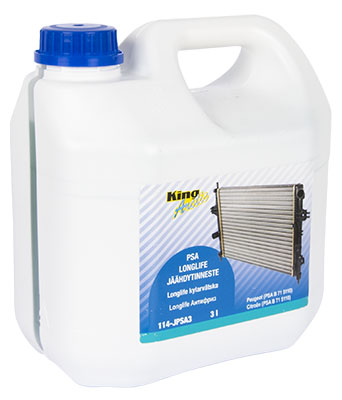 JÄÄHDYTINNESTE PSA (G33) SINERTÄVÄN VIHREÄ KING 3 l - Jäähdytinnesteet ja lisäaineet - 114-JPSA3 - 1