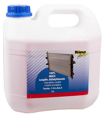 JÄÄHDYTINNESTE PUNAINEN LONG LIFE KING 3 l - Jäähdytinnesteet ja lisäaineet - 114-JLL3 - 1