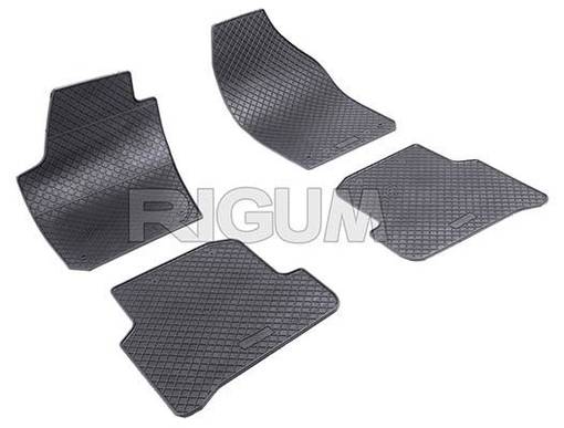 Kumimattosarja Skoda Fabia III 2014- - Skoda kumimattosarjat - 878-SKO023 - 1