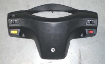 Silverfox: Mittariston kehysmuovi B-OSA - Silverfox varaosat - VT152903 - 1