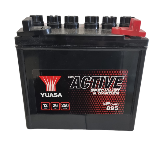 Yuasa ruohonleikkurin akku 26 Ah -+ - Pienkoneakut - 12N24-3 - 1