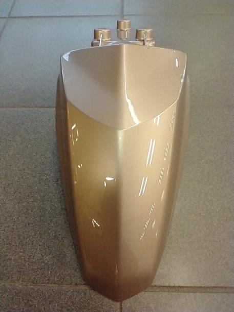 E-Scooter 2.0: Etulokasuoja, kultainen - E-Scooter 2.0 varaosat  - VT121313 - 1