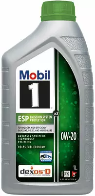 Mobil 1 ESP X2 0W-20 moottoriöljy 1L - Moottoriöljyt - 117-157783 - 1