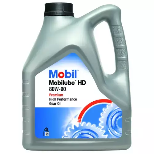 Mobil 1 mobilube HD 80W-90 vaihteistoöljy 4L - Raskaankaluston vaihteisto- ja peräöljyt - 117-157983 - 1