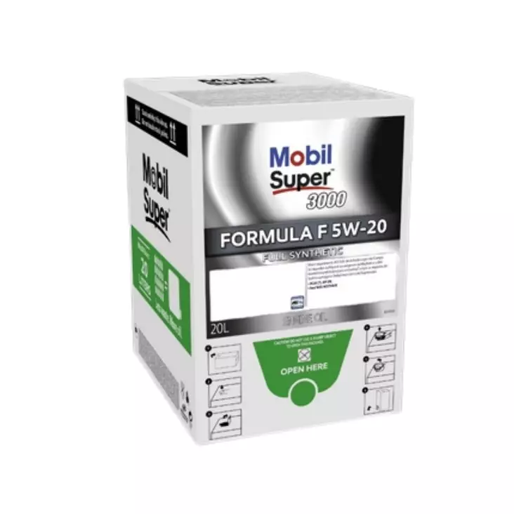 Mobil super 3000 formula F 5W-20 moottoriöljy 20L - Moottoriöljyt - 117-154533 - 1