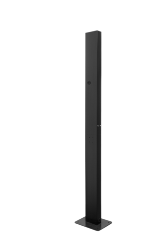 Deltaco latausaseman tolppa EV4120 ja EV4320 laturille - Sähköauton lataus - 930-EV5104 - 1