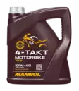 MANNOL 4-Takt Motorbike 10W-40 moottoripyöräöljy 4 L - Moottoripyörän öljyt - MN7812-4 - 1