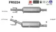 Peugeot DPF hiukkassuodatin | AS 098-FR5224 - Pakoputkien hiukkassuodattimet - 098-FR5224 - 1