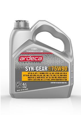 ARDECA SYN-GEAR 75W90 4L - Manuaalivaihteistoöljyt - 114-40071-4 - 1