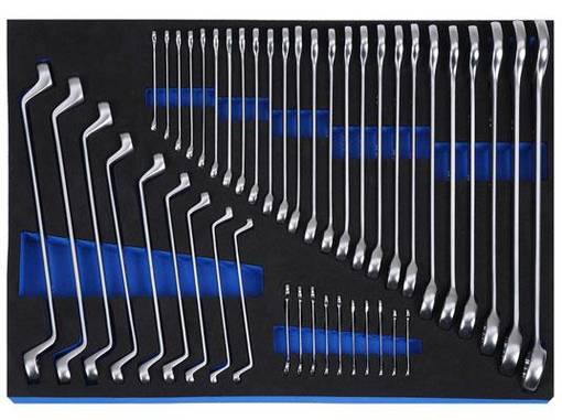 BOXO LENKKI-/KIINTOLENKKIAVAINSARJA 6-34MM - Työkaluvaunut - 284-BXA144 - 1