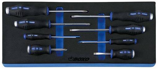 BOXO LYÖNTIRUUVITALTTASARJA - Työkaluvaunut - 284-BX004 - 1