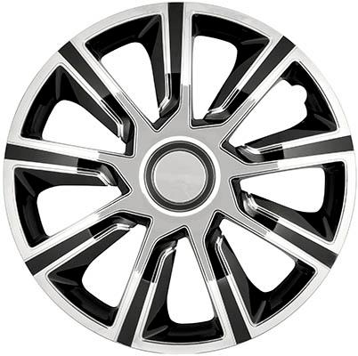 KORISTEKAPSELI VERON CHRO&BLACK 14" 4KPL - 14" koristekapselit - 929-VER14 - 1