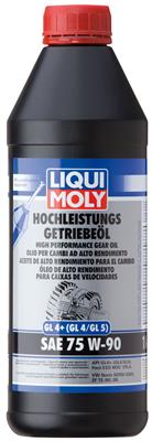 Liqui Moly vaihteistoöljy GL4+ 75W-90 1 L - Manuaalivaihteistoöljyt - 107-4434 - 1