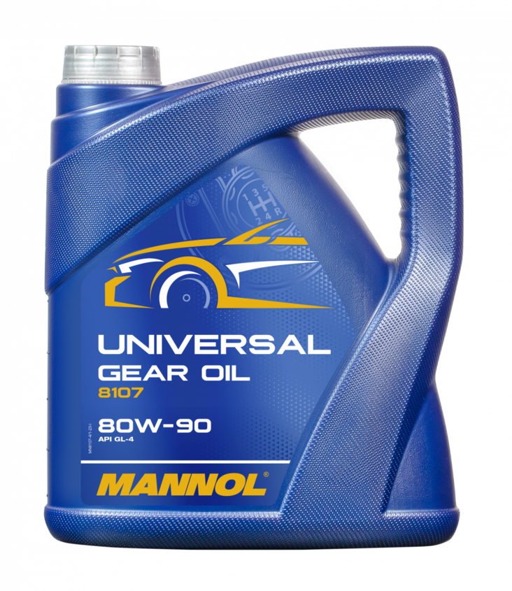MANNOL 80W-90 GL4 UNIVERSAL 8107 4L VAIHTEISTOÖLJY - Raskaankaluston vaihteisto- ja peräöljyt - MN8107-4 - 1
