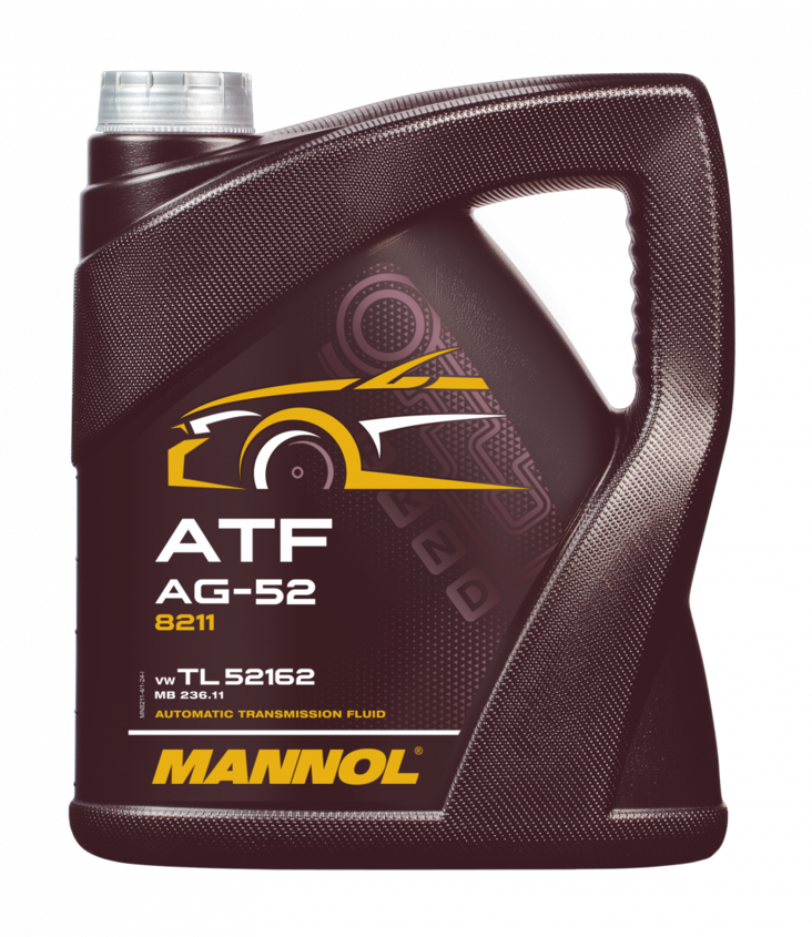 MANNOL ATF AG52 AUTOMATIC 8211 4L AUTOMAATTIVAIHTEISTOÖLJY - Automaattivaihteistoöljyt - MN8211-4 - 1
