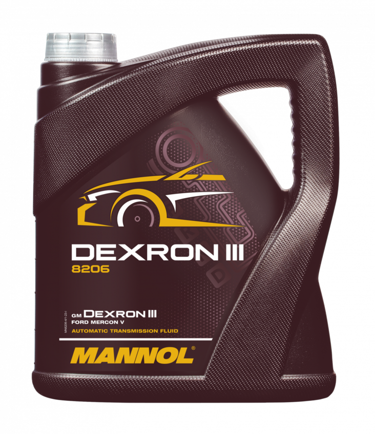 MANNOL ATF DEXRON III AUTOMATIC+ 8206 4L AUTOMAATTIVAIHTEISTOÖLJY - Automaattivaihteistoöljyt - MN8206-4 - 1
