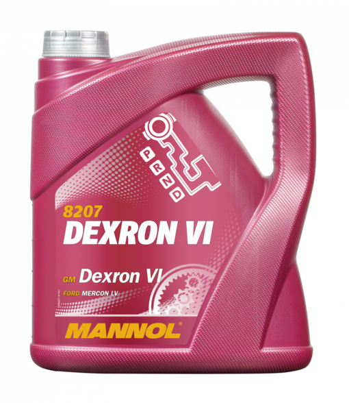 Mannol 8207 automaattivaihteistoöljy Dexron VI 4 L - Automaattivaihteistoöljyt - MN8207-4 - 1