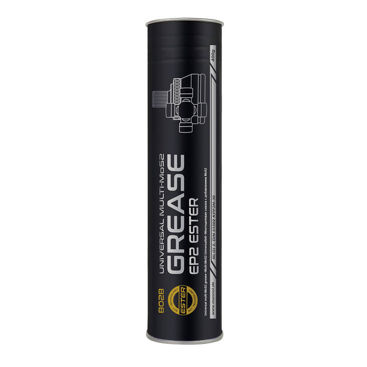 Mannol EP-2 Multi-MoS2 grafiitti vaseliini 400 g tuubi - Voiteluvaseliinit - MN8028-04 - 1