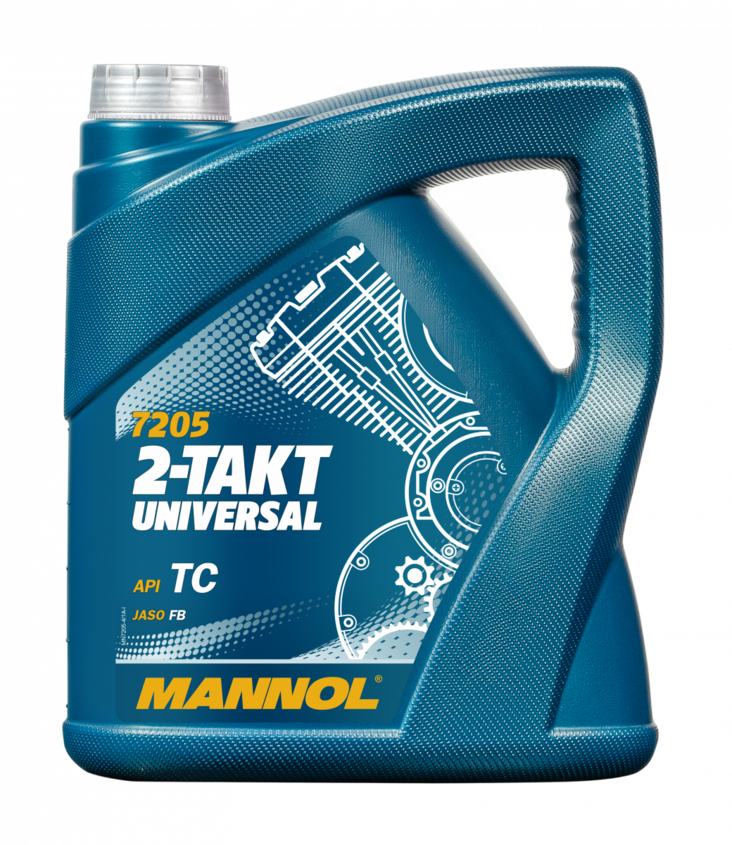 Mannol 7205 Universal 2-tahtiöljy 4 L - 2T öljyt - MN7205-4 - 1
