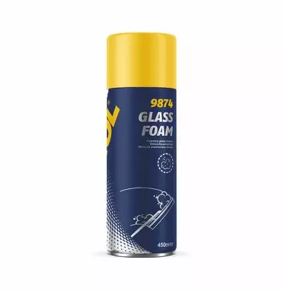 Mannol 9874 glass foam lasinpesuvaahto 450 ml - Lasinpesunesteet - MN9874 - 1