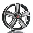 Trasportare Titanium Pakettiautoihin 6.5x16 - 16" alumiinivanteet - VT159555 - 1