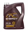 Mannol Energy 5W-30 moottoriöljy 5 L - Moottoriöljyt - MN7511-5 - 1