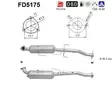 Toyota DPF hiukkassuodatin | AS 098-FD5175 - Pakoputkien hiukkassuodattimet - 098-FD5175 - 1