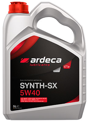 ARDECA SYNTH-SX 5W-40 5 l MOOTTORIÖLJY - Moottoriöljyt - 114-1161-5 - 1