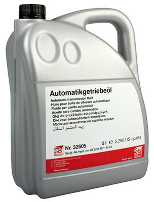 AUTOMAATTIÖLJY BMW FEBI 5L - Automaattivaihteistoöljyt - 109-32605 - 1