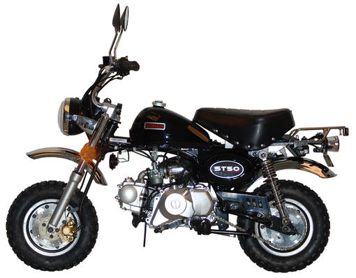 Conan ST50 mopo musta - Mopot - ST50-8-BLACK-E5 - 1